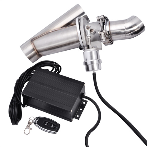 China 3.0” Remote Control Y Pipe Electric Vacuum Valve Electric Exhaust